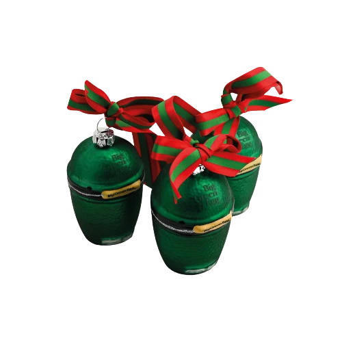 Big Green Egg Trio Mini Kerstballen - Afbeelding 2