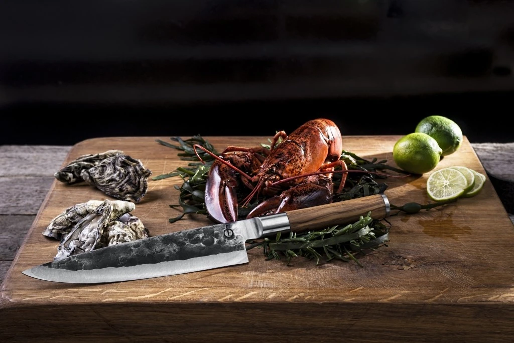 Forged Olive Koksmes 20,5cm - Afbeelding 3