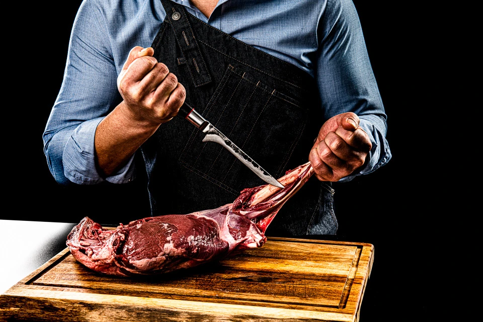 Forged Sebra Uitbeenmes 16cm - Afbeelding 2