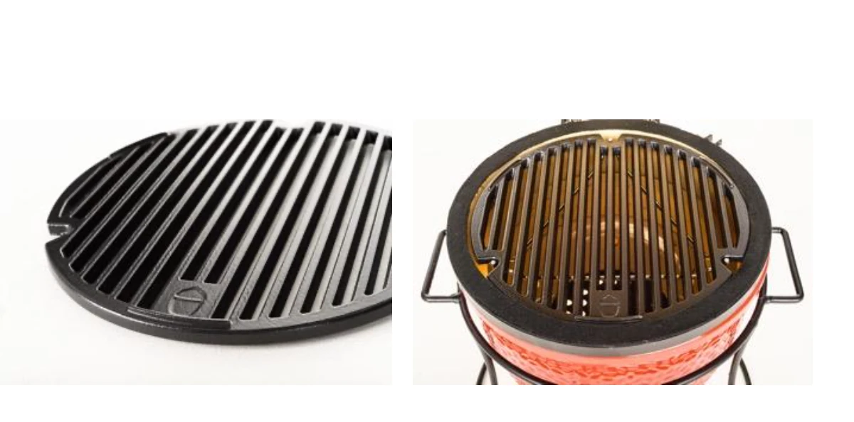 Kamado Joe Gietijzeren Rooster Sear Plate Junior - Afbeelding 4