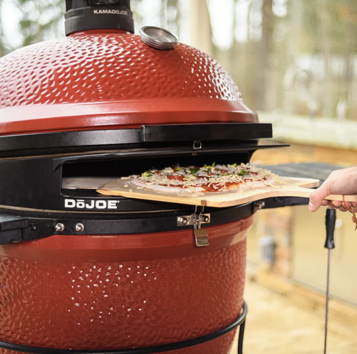 Kamado Joe Houten Pizza Schep - Wooden Pizza Peel - Afbeelding 3