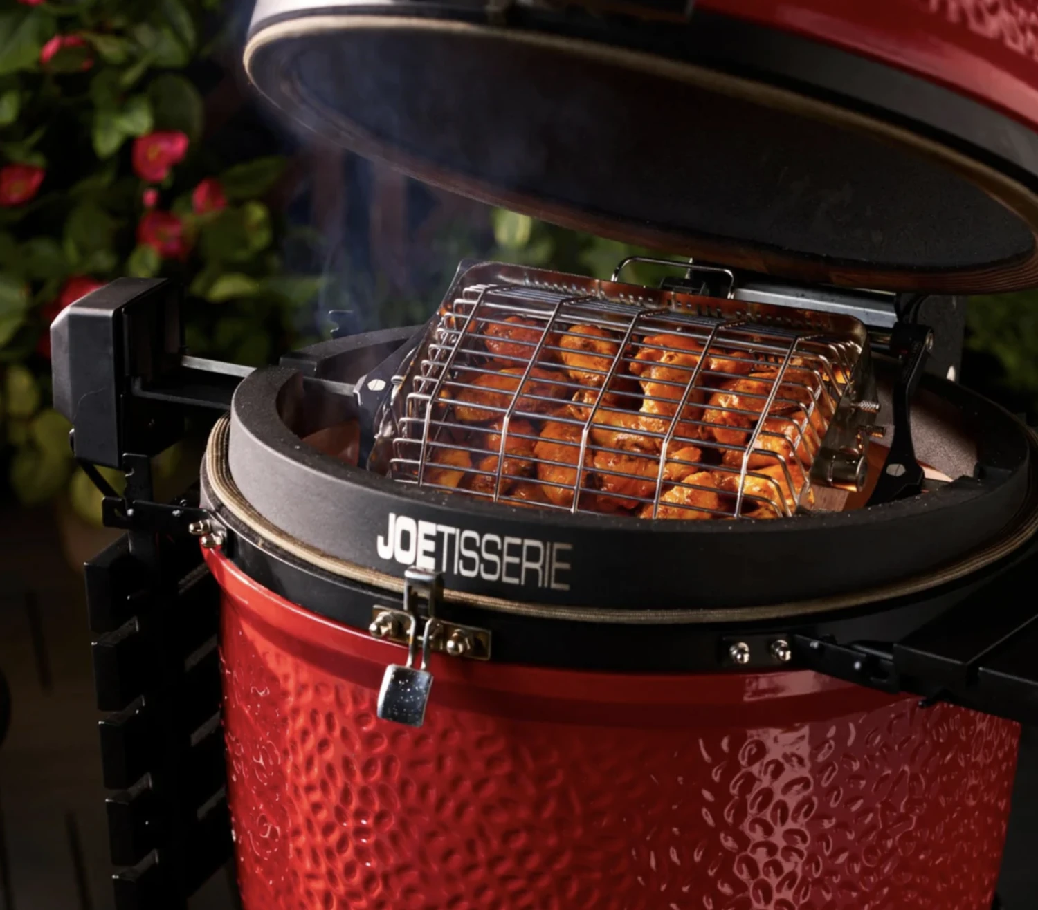 Kamado Joe JoeTisserie Basket Set Spit Mand - Afbeelding 5