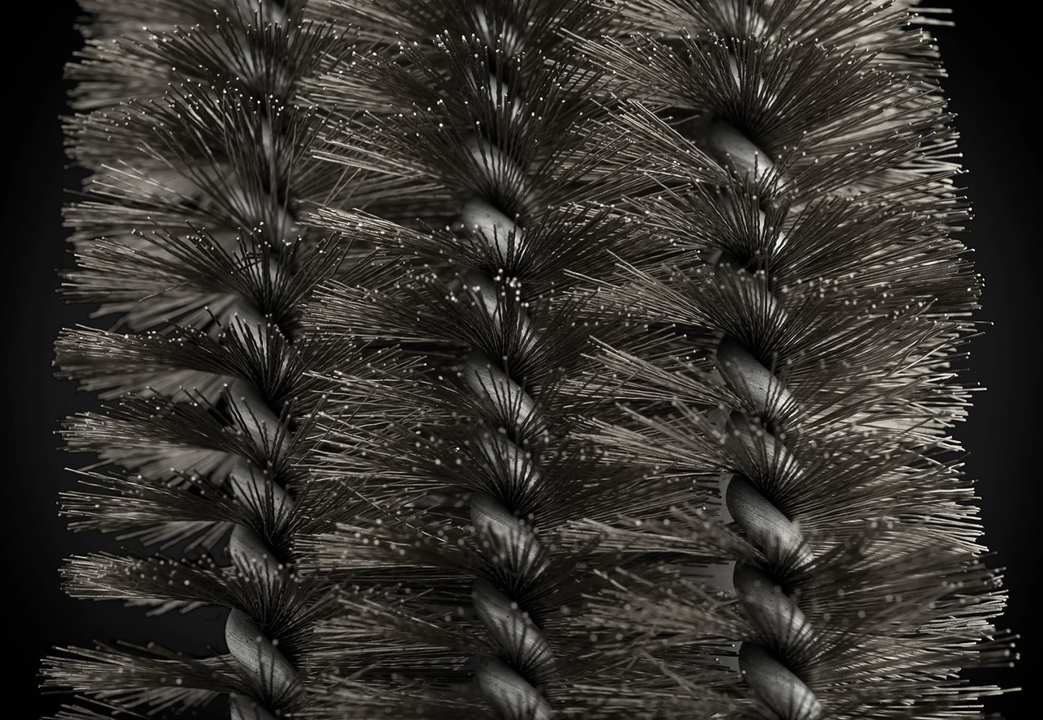 Napoleon RVS Grillborstel 3x Parel Met Schraper - Afbeelding 3