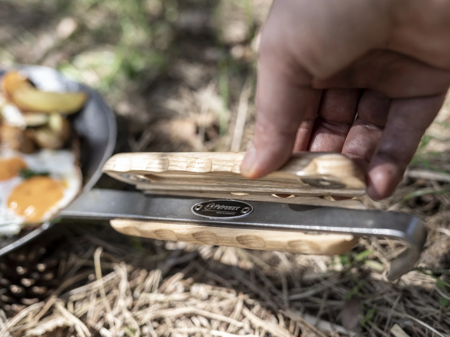 Petromax Houten Handvat Voor Smeedijzeren Pan - Afbeelding 5