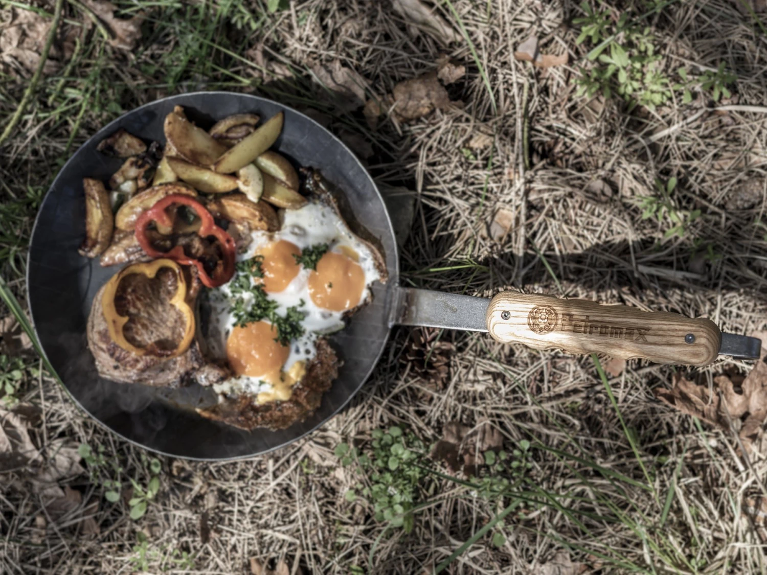 Petromax Houten Handvat Voor Smeedijzeren Pan - Afbeelding 6